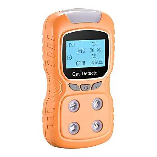 Gasdetektor Scondaor Tragbarer Multi-, Hand-Luftqualität, digital