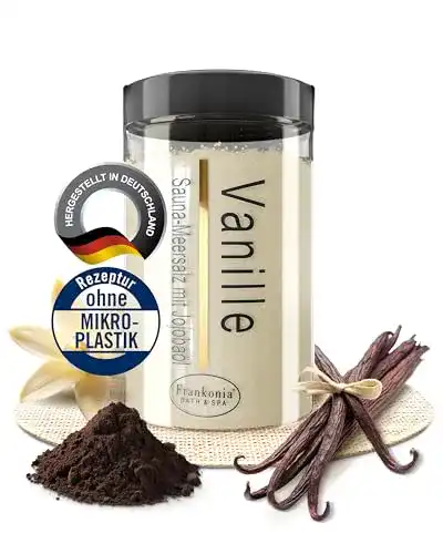 Meersalzpeeling Frankonia BATH & SPA Sauna Salz Vanille 400g
