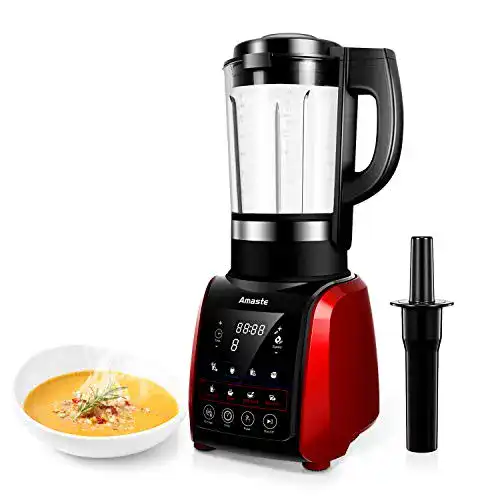 Hochleistungsmixer Amaste Standmixer mit LED Anzeige