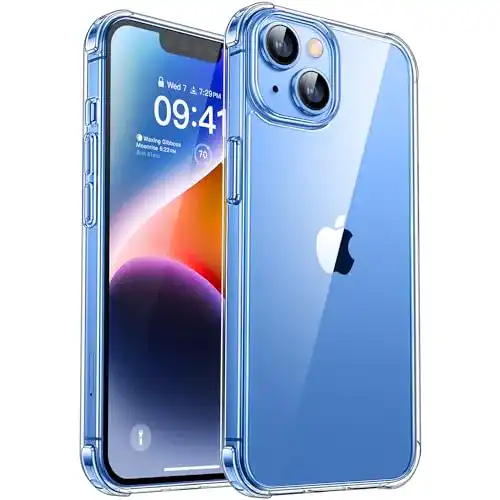 iPhone-13-Hülle transparent CANSHN Clear für iPhone 13