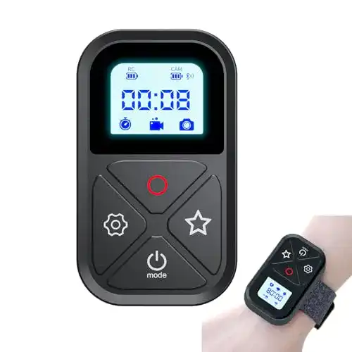 GoPro-Fernbedienung AFAITH Intelligent Drahtlos, Schwarz