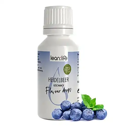 Aromatropfen Lean:Life Flavour Drops – Heidelbeere – 30ml
