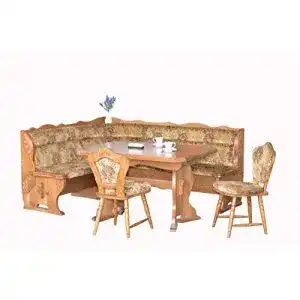 Eckbankgruppe Vaja Bruck 203×163 cm mit Truhe Eiche rustikal