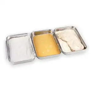 Panierstraße c|h|g Panier-Set, rostfreier Edelstahl, Silber
