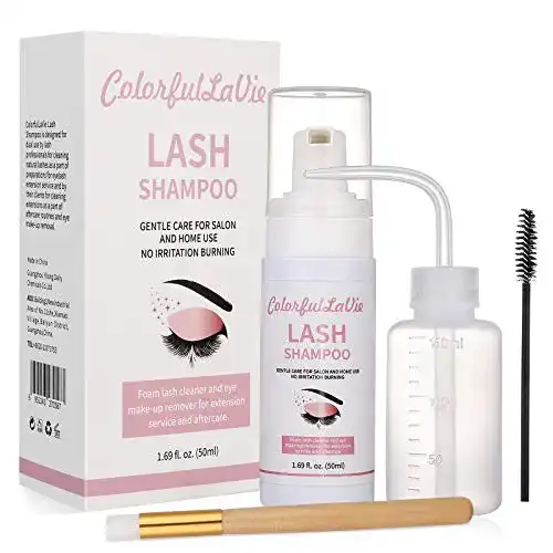 Wimpernshampoo ColorfulLaVie für Wimpernverlängerung, 50ml