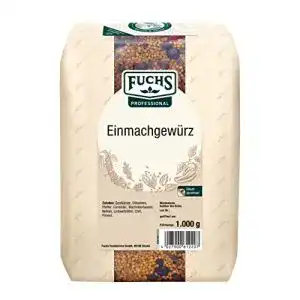 Gurkengewürz Fuchs Einmachgewürz ganz, 1 kg zum Einmachen