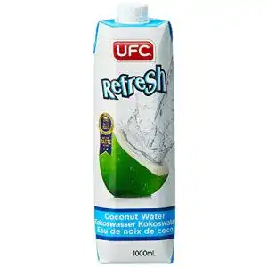 Kokoswasser UFC Reines 100% Pure Kokosnusswasser Thailand 1 L
