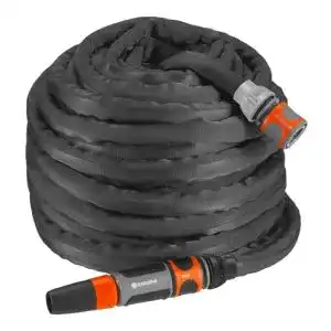 Flexibler Gartenschlauch (30m) Gardena Textilschlauch Liano Set