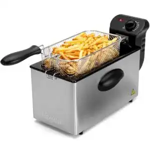 Kaltzonen-Fritteuse Bomann FR 2264 CB Edelstahl, 3 L