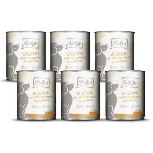 MjAMjAM-Hundefutter MjAMjAM Huhn mit zarter Ente