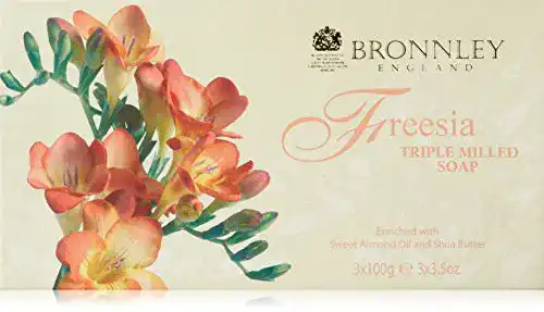 Bronnley-Seife Bronnley Freesia Triple Milled Fine English Soap
