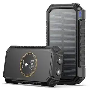 Outdoor-Powerbank Hiluckey Solar Powerbank 26800mAh