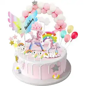 Einhorn-Tortendeko iZoeL Tortendeko Einhorn Geburtstag Kuchen
