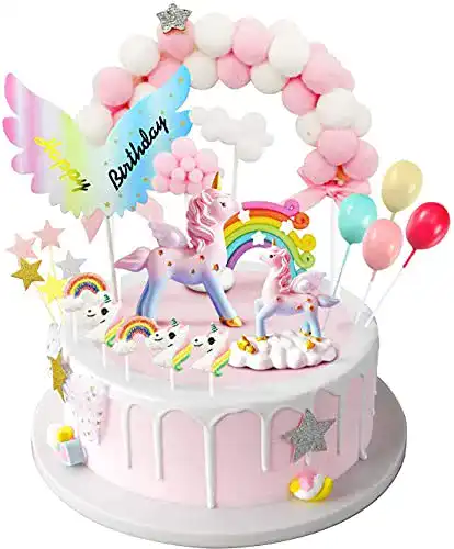 Einhorn-Tortendeko iZoeL Tortendeko Einhorn Geburtstag Kuchen