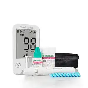 Blutzuckermessgerät Medisana MediTouch 2 mg/dL, Starterset