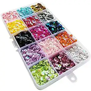 Pailletten Chenkou Craft 1 Kasten mit 15.000 vertieften