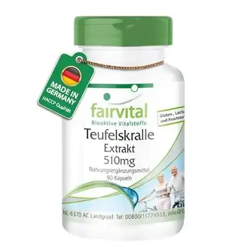 Teufelskralle-Kapseln fairvital Teufelskralle Kapseln 510mg, 90 Kaps.
