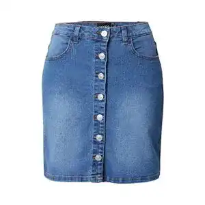 Jeansrock PIECES Damen Pcpeggy Hw Skirt Noos Bc Rock, Medium