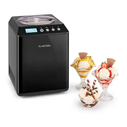 Klarstein-Eismaschine Klarstein Vanilla Sky Family, LED-Display