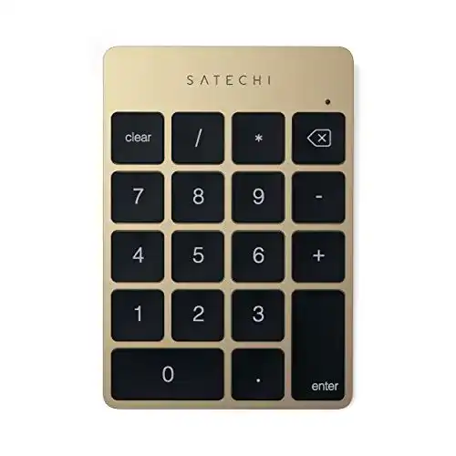 Keypad SATECHI Slim Tragbares Aluminium Bluetooth Wireless 18