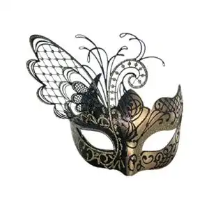Venezianische Maske Ubauta Venezianisch, Schmetterling