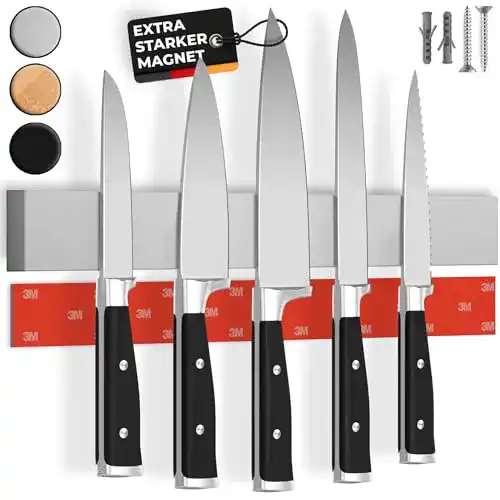 Magnetleiste Cucino ® Messer selbstklebend – 40cm Messerhalter