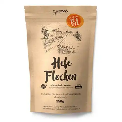 Hefeflocken Senger’s, edel Nährhefe vegan und glutenfrei, 500 GR