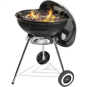 Kugelgrill 57 cm Grandma Shark, Compact Kettle mit zwei Rädern