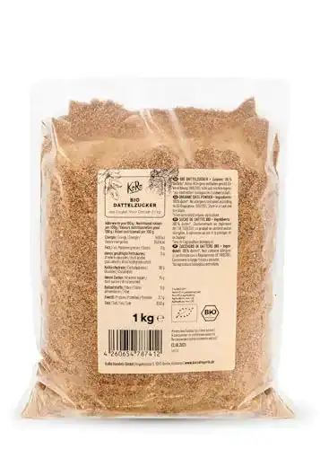 Dattelzucker KoRo – Bio 1 kg – 100 % Datteln, Sorte Deglet Nour