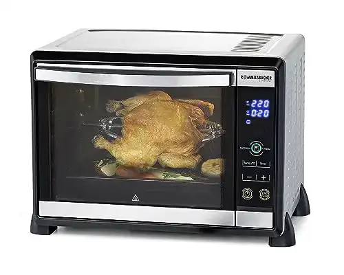 Minibackofen mit Drehspieß Rommelsbacher Back & Grill Ofen