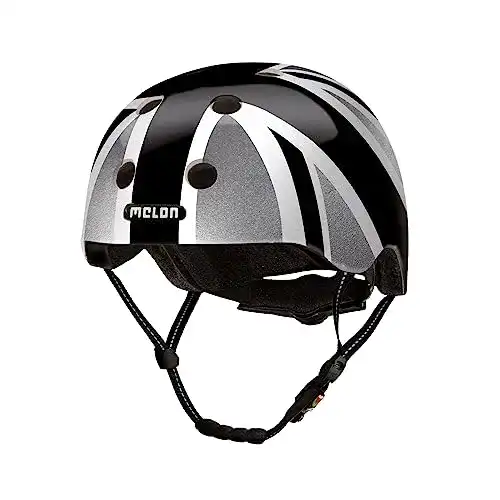 Melon-Fahrradhelm Melon Unisex Urban Active »Union Jack Plain«