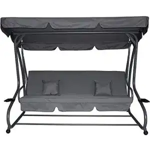 Hollywoodschaukel mit Liegefunktion Pure Home & Garden XXL