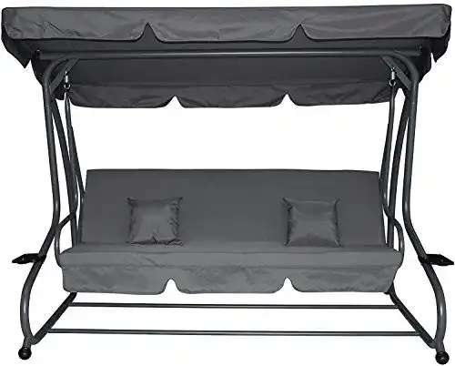 Hollywoodschaukel mit Liegefunktion Pure Home & Garden XXL