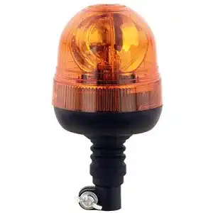 Rundumleuchte AdLuminis Halogen orange, groß mit flexiblem Fuß