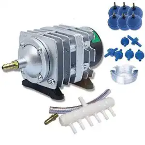Teichbelüfter Hailea ACO-208 Set Luftkompressor Koi Teich