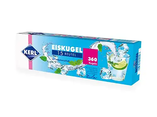 Eiswürfelbeutel KERL Eiskugel-Beutel für 360 Eiskugeln