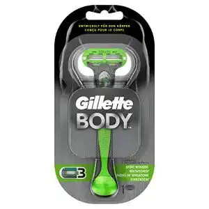 Nassrasierer Gillette Body Rasierer Herren + 1 Rasierklinge