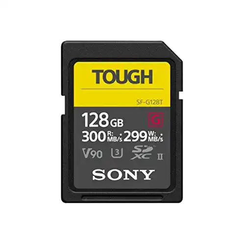 SDXC (128 GB) Sony SF-G128T SD-Speicherkarte, UHS-II, SD Tough