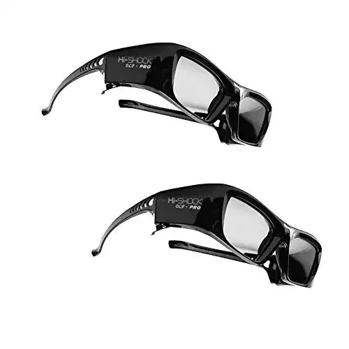 Die beste 3D-Brille Hi-Shock 2X DLP Pro 7G Black Diamond, DLP Link 3D 2026 Test Bestseller 3D-Brille Hi-Shock 2X DLP Pro 7G Black Diamond, DLP Link 3D