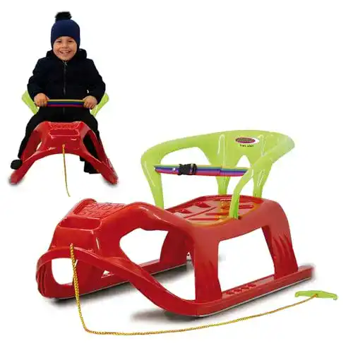 Babyschlitten JAMARA 460366 – Snow Play Schlitten mit Lehne