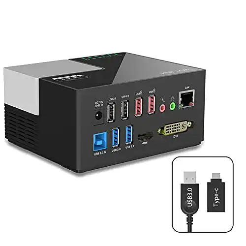 Laptop-Dockingstation WAVLINK USB 3.0/USB C für Notebooks