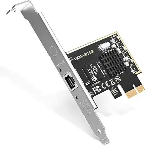 Netzwerkkarte EDUP 2,5GBase-T PCIe Netzwerkadapter mit 1 Port