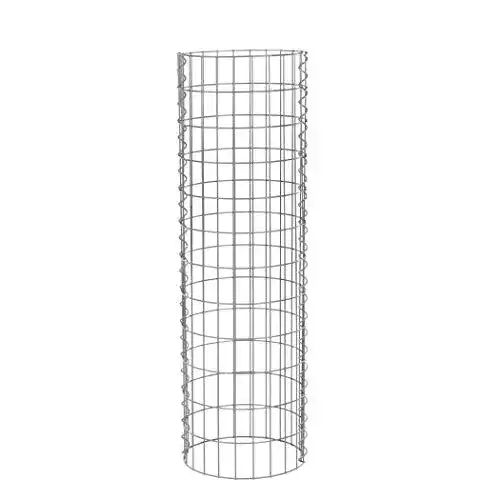 Gabionen ESTEXO -Säulen, Stein, Steinkorb, Gabione, Säule Ø35 cm