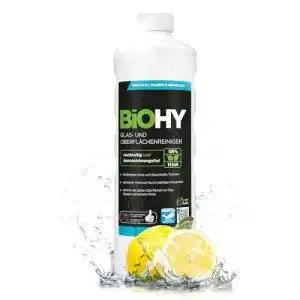 Glasreiniger BIOHY Glas- und Oberflächenreiniger (1l Flasche)