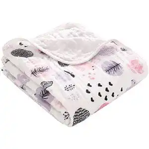 Pucktuch Miracle Baby Musselin Babydecke, 110 x 150 cm