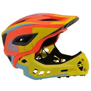 Kinderhelm mit Kinnschutz KIDDIMOTO 2-in-1 Fahrradhelm