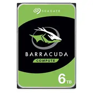 HDD-Festplatte Seagate  Barracuda 6 TB interne Festplatte, 3.5 Zoll