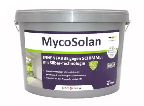 Anti-Schimmel-Farbe Bioni MycoSolan Innenfarbe Silber-Technologie