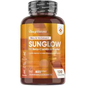 Bräunungskapseln maxmedix Sunglow Tabletten mit Beta Carotin