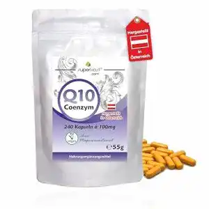 Coenzym Q10 Superkost 240 Kapseln, CoQ10 100mg